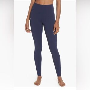 Zella Live In High Waisted Navy Blue Women's Leggings Tights Size Large